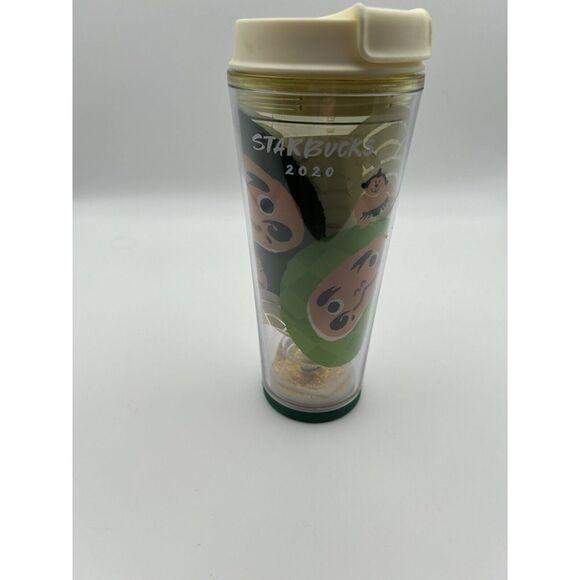 Japan Limited -Starbucks  Snow Dome‎ Tumbler Daruma 355ml Daruma 2020 New - Picture 3 of 10